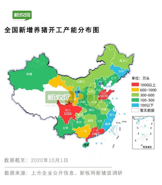 新增3.07亿头，投产仅3731万头！生猪产能落地需要资金与时间