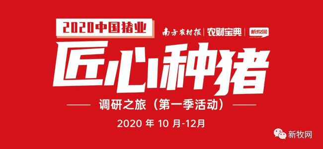 有种者，得天下！2020中国“匠心种猪”调研之旅正式开启