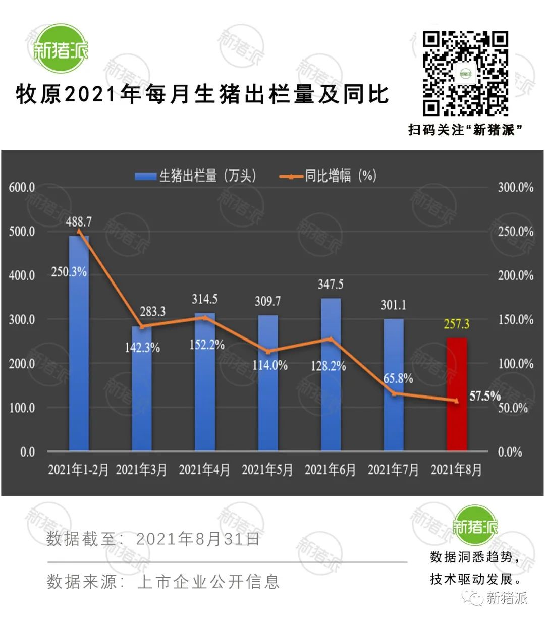 理想与现实的较量：8月收入最高降6成，上市猪企也快顶不住了